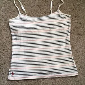 Striped Spaghetti Strap Top